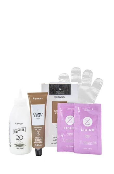 Cramer Hair Color Kit Dark Borwn