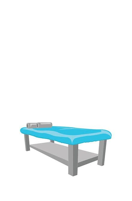 Vizo Disposable BedRoll White