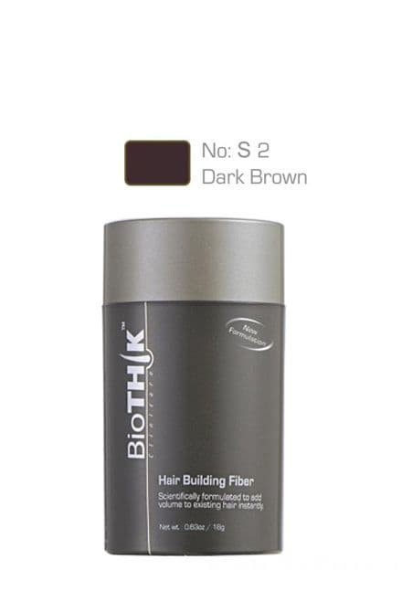 Hair Fiber Dark Brown 18g