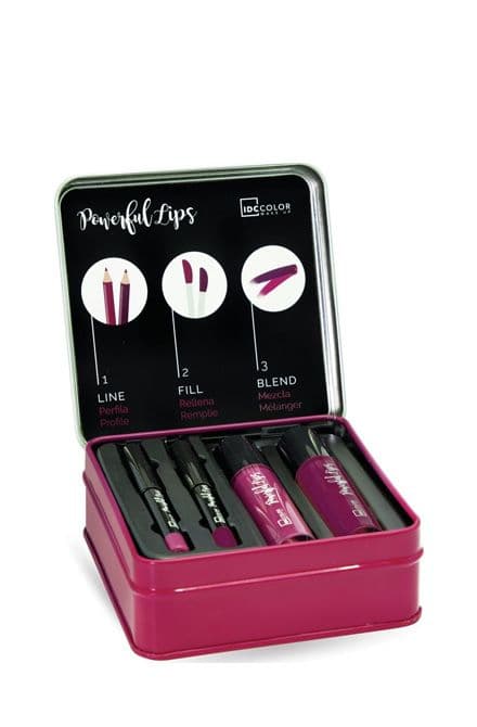 Powerful Lips Metal Box