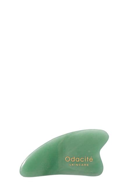 Crystal Contour Gua Sha Green Aventurine Beauty Tool