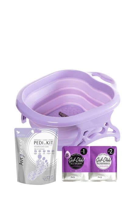 Vibe Professional & Avry Beauty Lavender Pedi Set