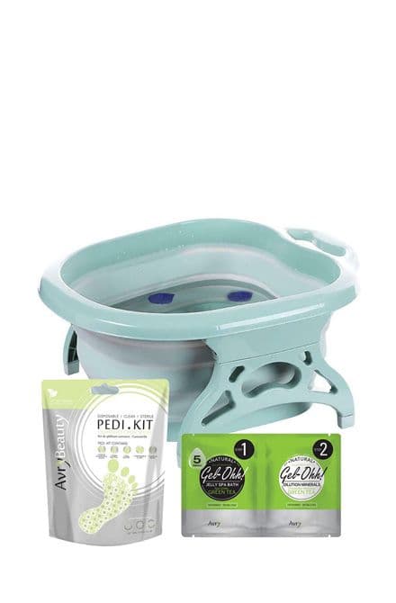 Vibe Professional & Avry Beauty Green Tea Pedi Set