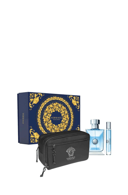 Versace Pour Homme Cof. (Edt 100Ml & Edt 10Ml & Travel Spy)  VER-PHM7200692