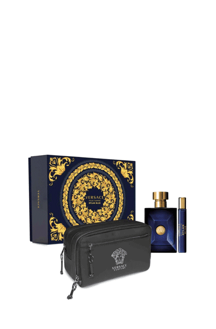 Versace Dylan Blue Men Cof. (Edt 100Ml & Edt 10Ml & Travel Spy)  VER-DBM7210692