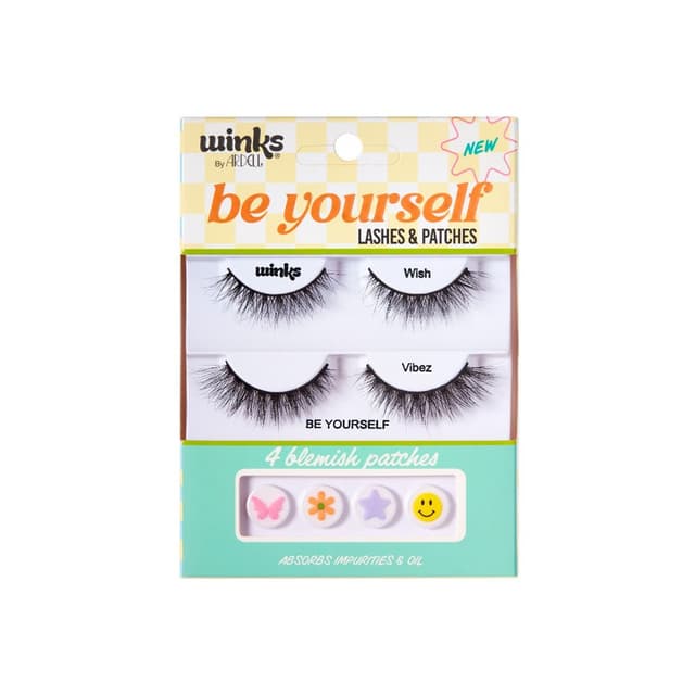 Winks Be Yourself Wish + Vibez Lashes & Patches