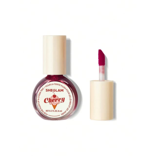 For the Flush Lip & Cheek Tint-Cherry Picked