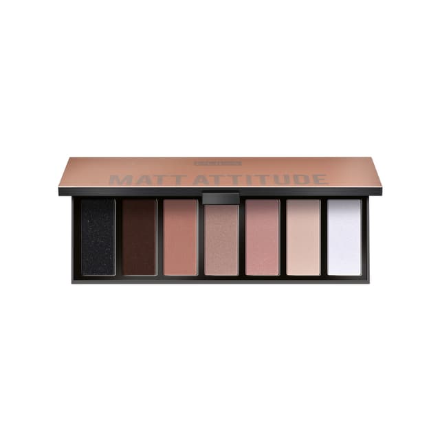 Makeup Stories Compact - 7 Multi-Finish Eyeshadows Palette - Matt Attitude