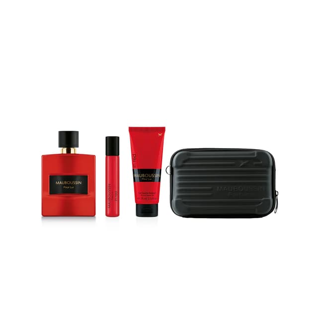 Prestige Set PL In Red EDP 100ml+Spray 20ml+SG 75ml+Pouch Xmas 2024