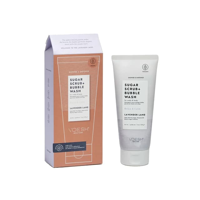 Sugar Scrub+Bubble Wash - Lavender Land